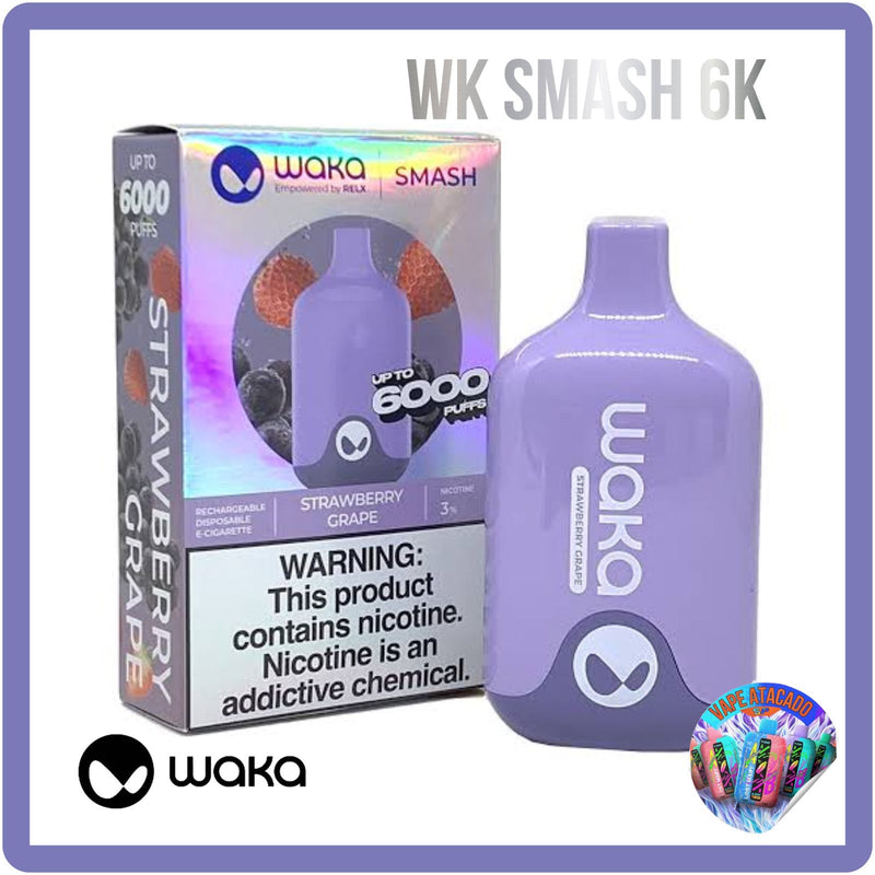 WAKA SMASH 6 MIL (6.000 PUFFS)
